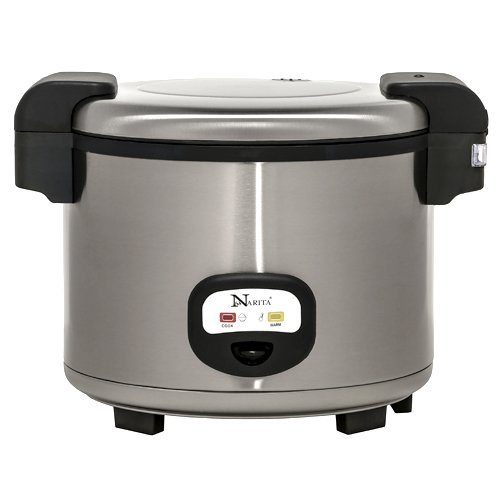 There should be a photo of an industrial rice cooker here.
